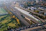 Go Trains and Traffic Toronto, Ontario, Canada