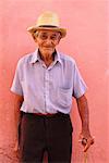 Man by Wall Trinidad Cuba