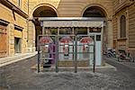 Telefonzelle-Florenz, Italien