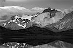 Los Cuernos del Paine and Laguna de los Cisnes Torres del Paine National Park Patagonia, Chile