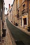 Étroite rue Blois, vallée de la Loire France