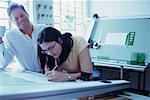 Man and Woman Working in Design Studio