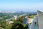 Vue de Los Angeles depuis le Getty Center, Los Angeles, Californie, USA