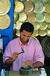 Engraver Sidi Bou Said, Tunisia, Africa