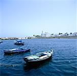 Boote vom Hafen Monastir, Tunesien, Afrika