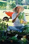 Man Gardening