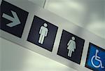 Public Washroom Signs