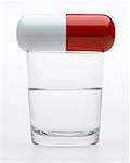 Pill and Glass of Water