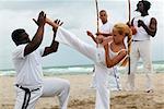 Teaching Capoeira