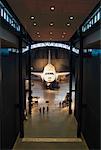 Navette spatiale dans l'Air et espace Musée Hampton, Virginie, Etats-Unis