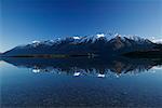 Montagne sur le lac Wakatipu Queenstown, île du Sud, Nouvelle-Zélande