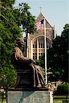 Statue of John Carroll Georgetown University Washington, DC, USA