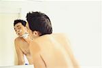 Man Shaving