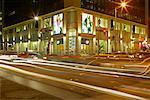 Traffic at Night Toronto, Ontario Canada