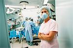 Portrait of Nurse in Operating Room