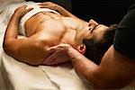 Man Getting Massage