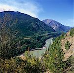 La rivière Bow, Parc National Banff, Alberta, Canada