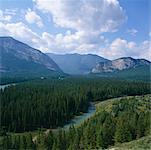 Castle Mountain, Parc National Banff, Alberta, Canada