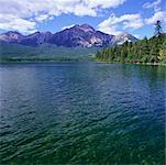 Lac Pyramid, Parc National Jasper, Alberta, Canada