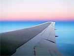 Airplane Wing in Flight