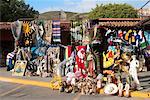 Marché par les USA et la frontière entre le Mexique, Tijuana, Mexique