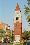 Clock Tower on Queen Street, Niagara-On-The-Lake, Ontario, Canada