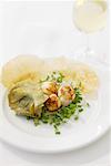 Scallops with Filo Pastry