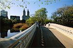 Bow Bridge, Central Park, New York City, New York, USA