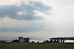 Farmhouse by Shoreline, Prince Edward Island, Canada