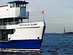 Ferry to Statue of Liberty and Ellis Island, New York City, New York, USA