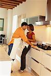 Couple in Kitchen