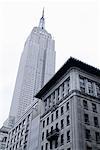 Empire State Building and Madison Avenue, New York City, New York, USA