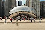 Wolke Gate Skulptur Chicago, Illinois, USA