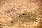 Aerial of Cattle Yard, South Australia, Australia