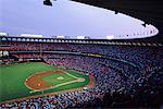 Match de baseball au Busch Stadium, Saint-Louis, Missouri, USA