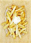 French Fries With Mayonnaise