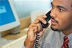 Businessman on Telephone