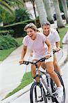 Couple Riding Bicycles