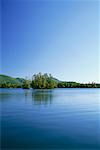 Island in Lake George, Adirondack Park, New York, USA