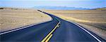 Highway Through Death Valley National Park, California, USA