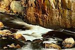 Canyon and Rapids on Ausable River, Adirondack Park, New York State, USA