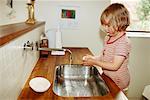 Girl Washing Hands