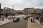 Busy Street Scene in London, England