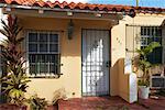 Spanish Style House in South Beach, Miami, Florida, USA