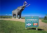 Mastodon Replica, Stewiacke, Nova Scotia, Canada