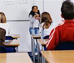 Enfants dans la salle de classe