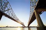 Mississippi River Bridge, New Orleans, Louisiana, USA