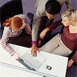 Businesswomen Using Laptop