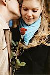 Close Up of Couple, Florence, Italy