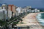 Strand von Ipanema, Rio De Janeiro, Brasilien